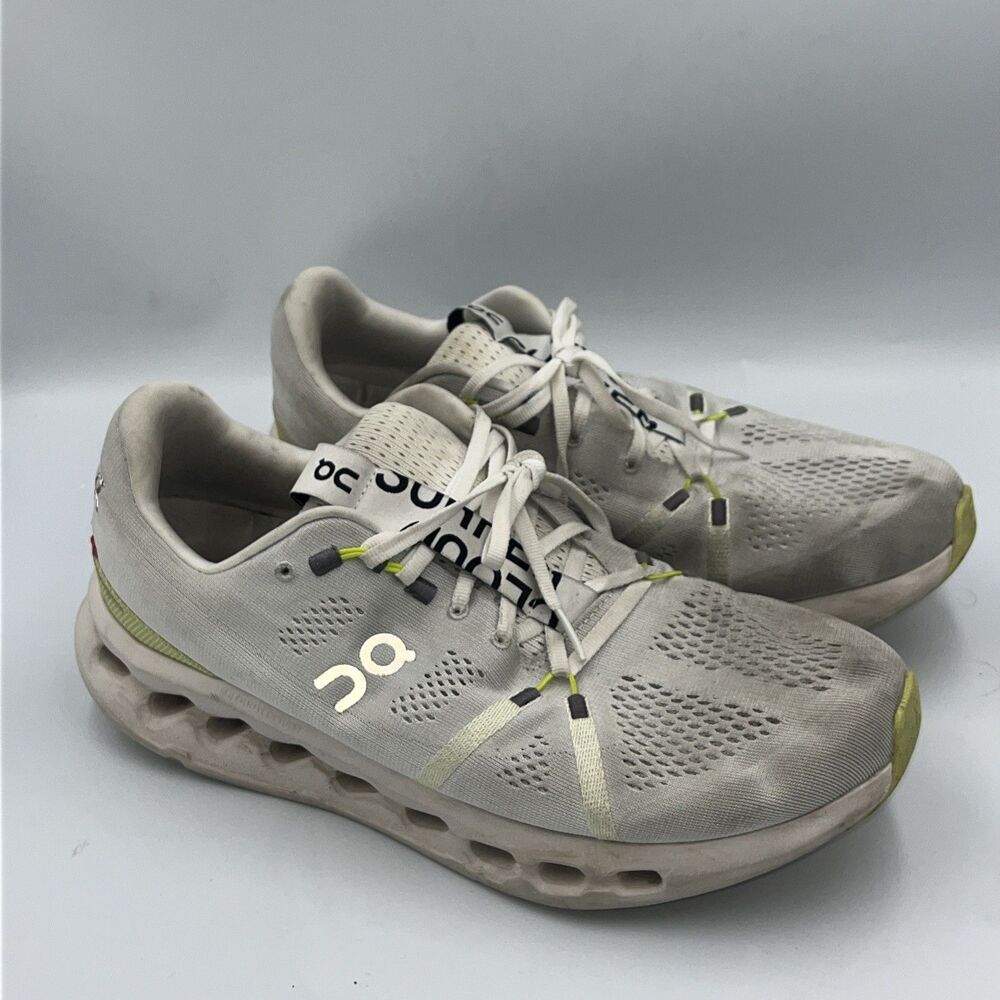 On Running Cloudsurfer Men's size 11.5 Running Shoes 3MD10420248 ‘White/Sand’